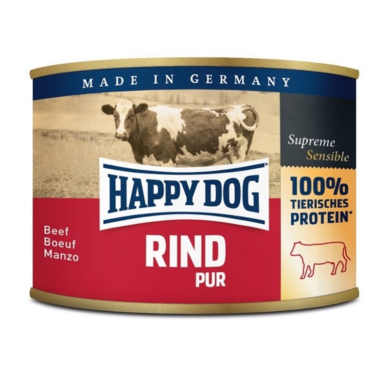 Happy Dog Rind Pur konzerva pre psov 200 g
