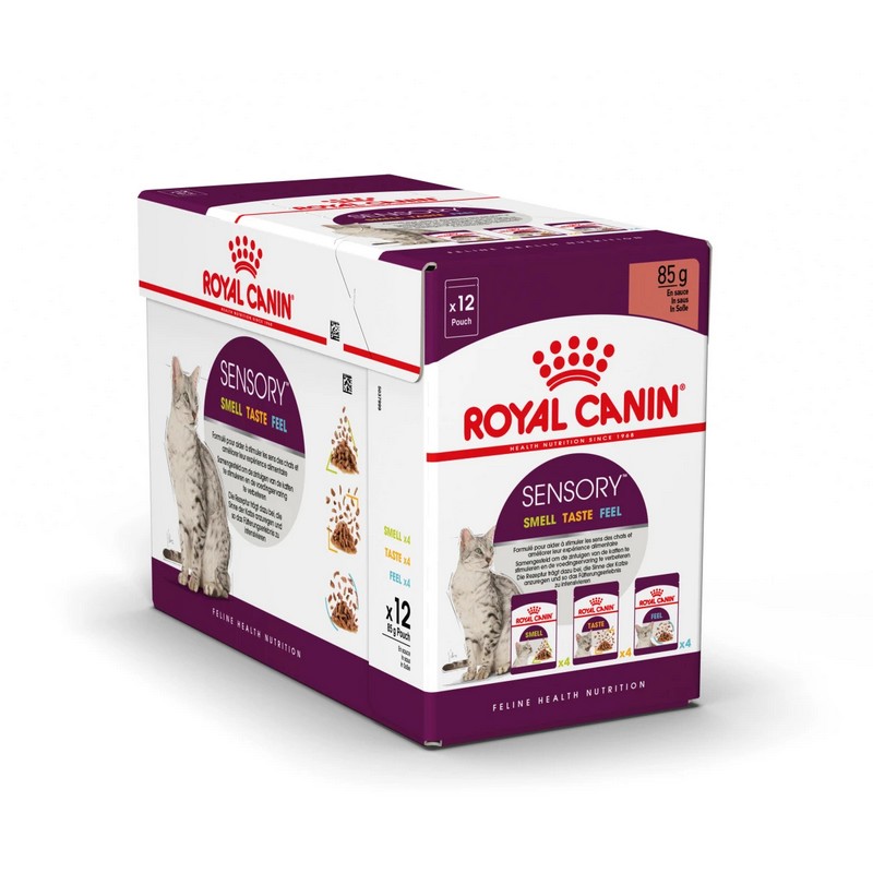 Royal Canin FHN sensory PACK gravy 3x4x85g kapsičky pre mačky