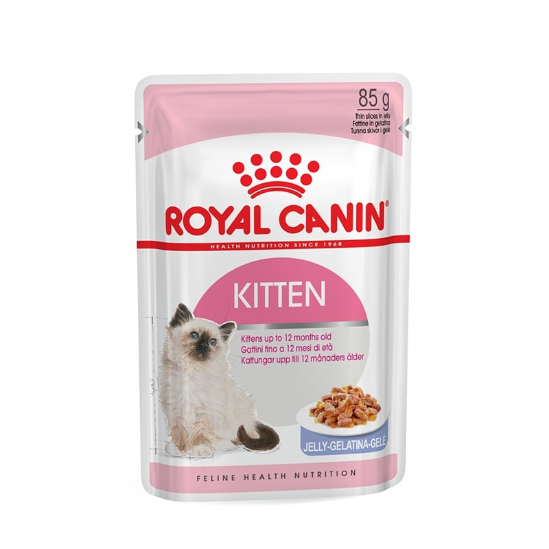 Royal Canin Kitten Instinctive v želé pre mačiatka 12 x 85g