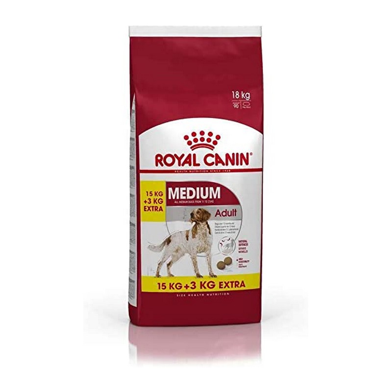 Royal Canin medium adult granule pre psov 15 + 3 kg