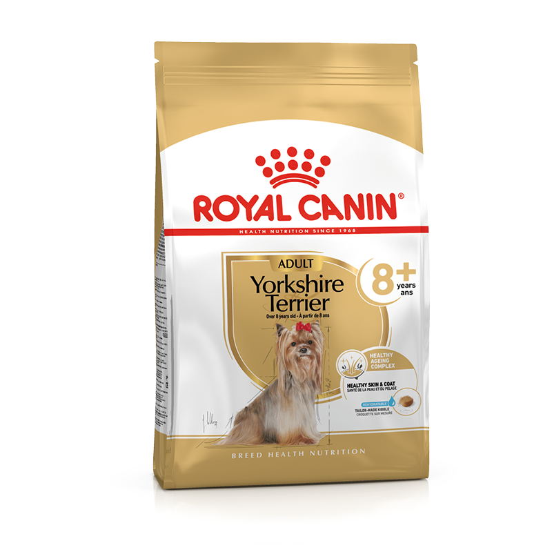 Royal Canin Mini Yorkshire terriere 8 + krmivo pre dospelých psov 1,5 kg