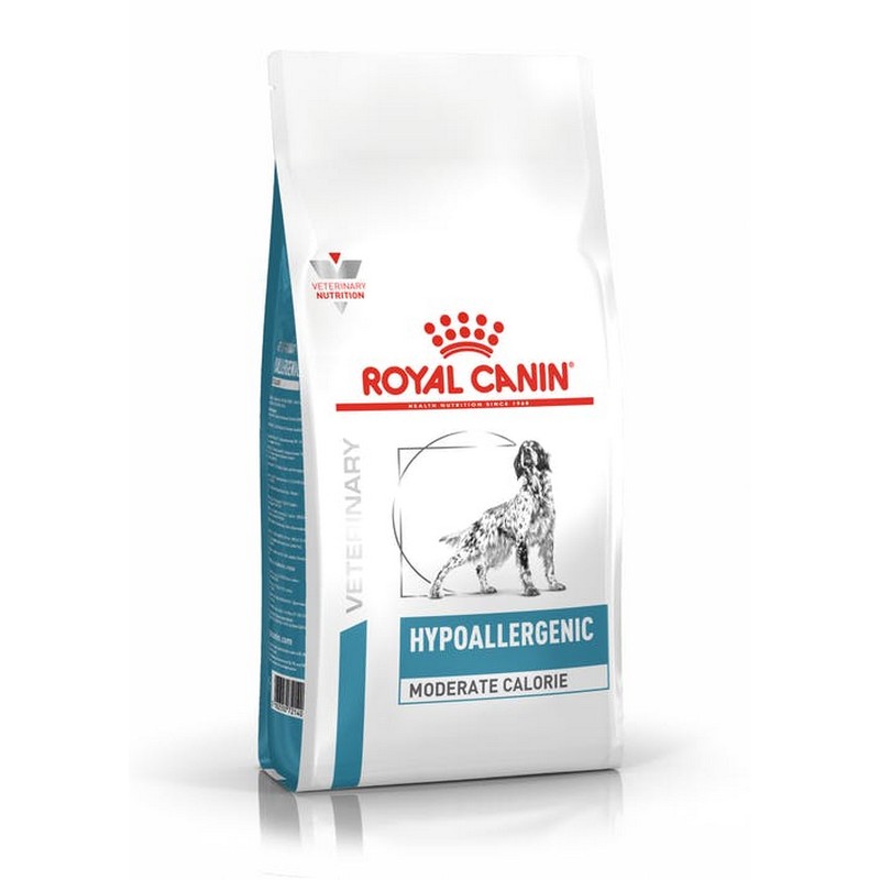 Royal Canin VHN Hypoallergenic Moderate Calorie granule pre psy 14 kg