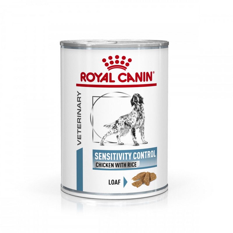 Royal Canin VHN sensitivity chicken dog konzerva pre psy 420 g