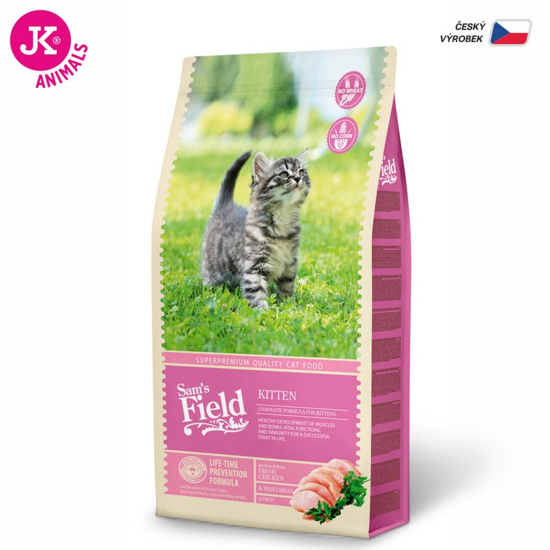 Sam´s Field cat kitten granule pre mačiatka 7,5kg