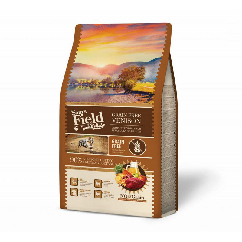 Sam´s Field grain free Adult Venison 2,5kg