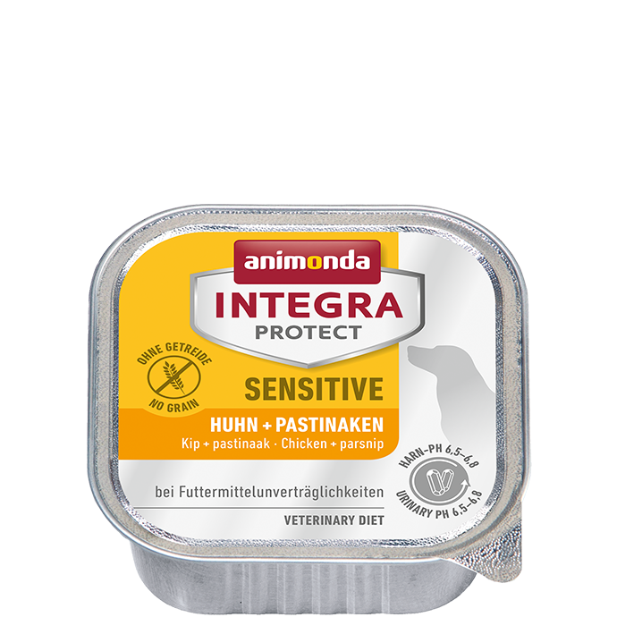 Animonda INTEGRA® Protect dog Sensitive - Kuracie + paštrnák 150 g