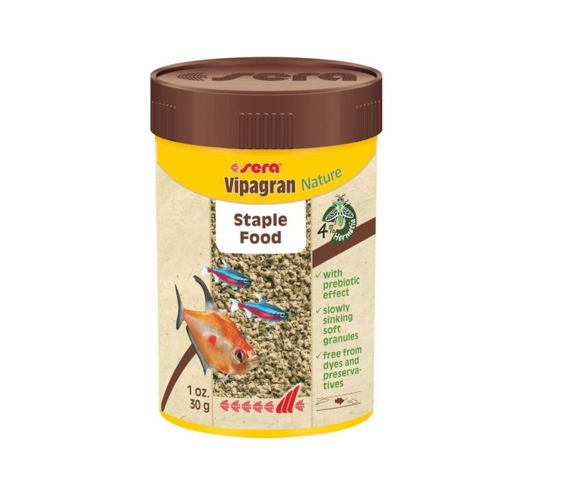 Sera Vipagran Nature zkladn krmivo 100 ml
