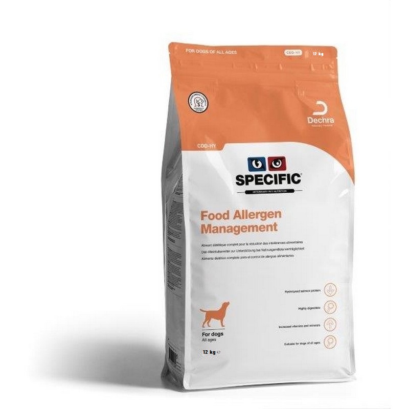 Specific CDD-HY Food Allergy Management Granulat für Hunde 12 kg