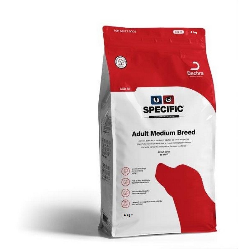 Specific CXD-M Adult medium breed granule pre stredn plemen psov 4 kg