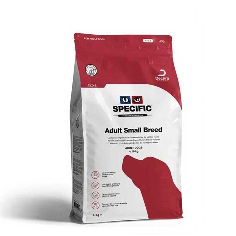 Specific CXD-S Adult small breed granule pre mal plemen dospelch psov 4 kg