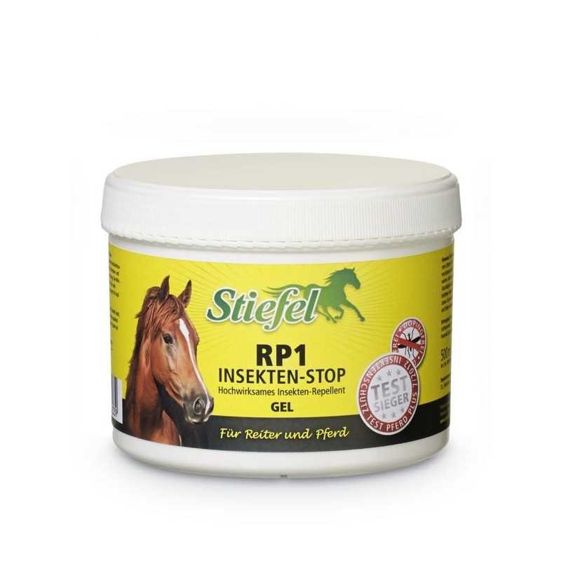 Stiefel RP1 gél s repelentným účinkom pre kone a jazdcov 500 ml