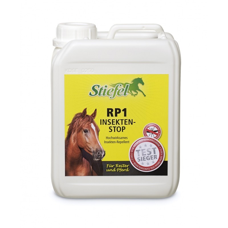Stiefel RP1 roztok s repelentným účinkom pre kone a jazdcov 2,5 l
