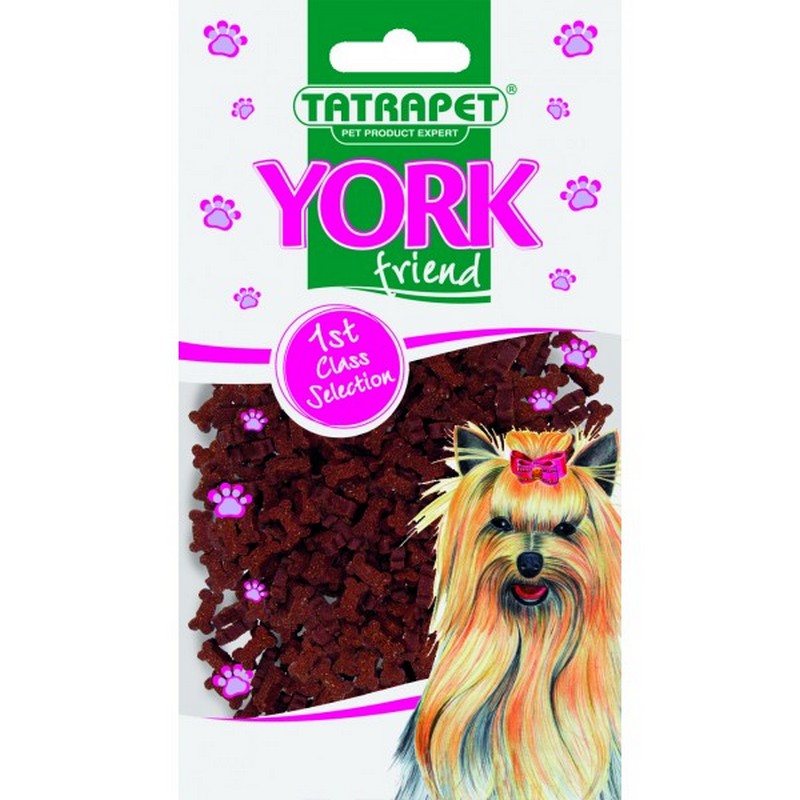 Tatrapet YORK friend pamlsok kostiky 90g