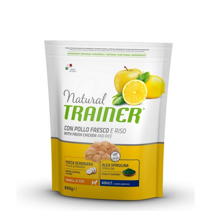 Trainer natural small & toy adult kura a ryža 800g