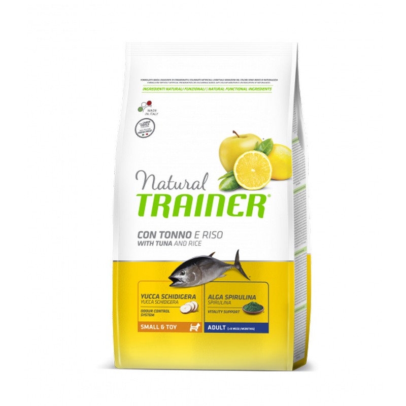 Trainer natural small & toy adult ryba a ryža 2kg