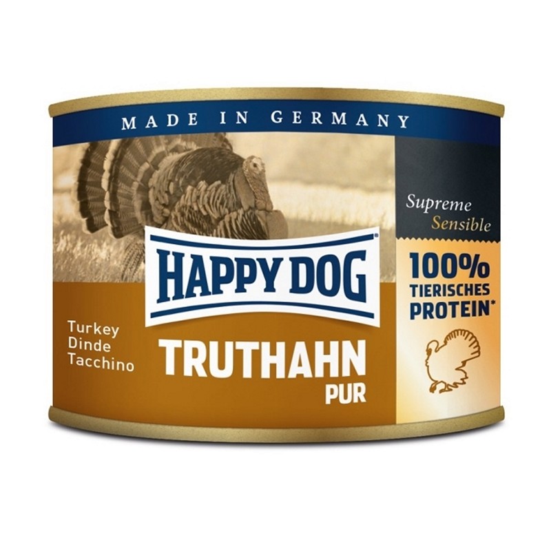 Happy Dog Truthahn Pur konzerva pre psov 200 g