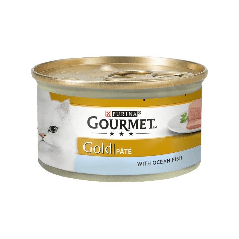 Gourmet gold paštéta pre mačky s tuniakom 85 g