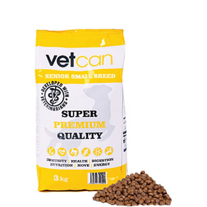 VETCAN senior small breed granule pre psy 3kg