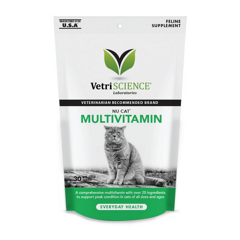 Vetri Science Nu Cat Multivitamin žuvacie tablety 30 tbl.