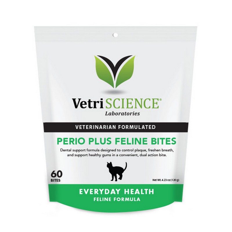 Vetri Science Perio Plus Feline dentálne kúsky pre mačku 60 ks