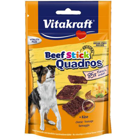 Vitakraft Beef Stick Quadros + syr - 70g