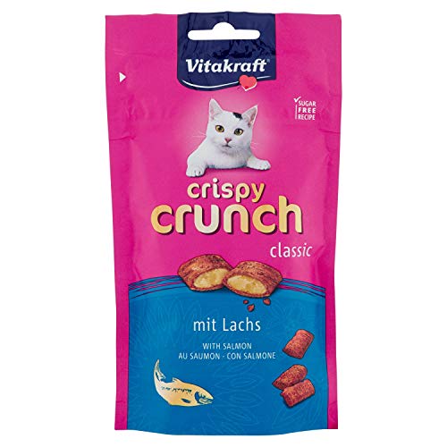 Vitakraft Cat Crispy Crunch losos 60g