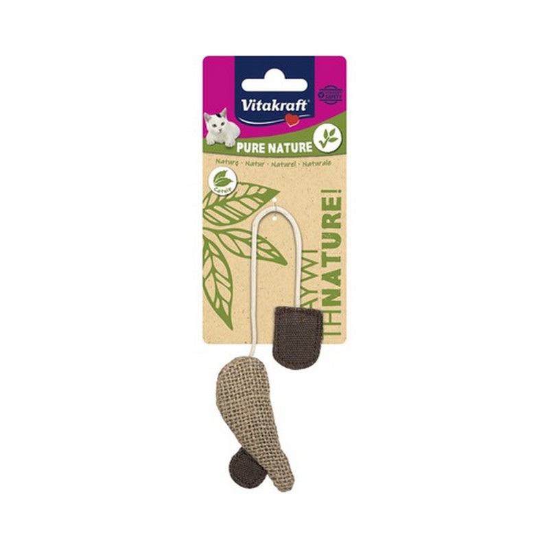 Vitakraft hraka pre maky s catnipom v tvare myi 18 cm