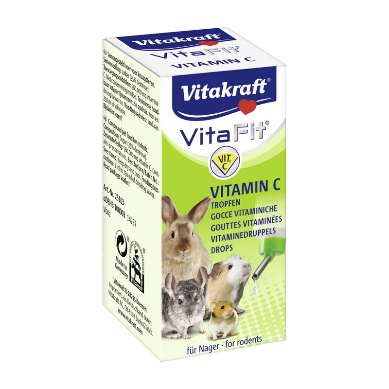 Vitakraft VitaFit Vitamn C pre hlodavce 10 ml
