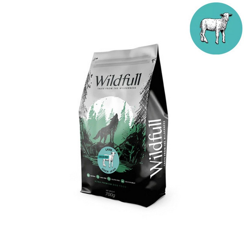 WILDFULL JUNIOR ALL SIZE GF DOG - Lamb & Pumpkin 12kg