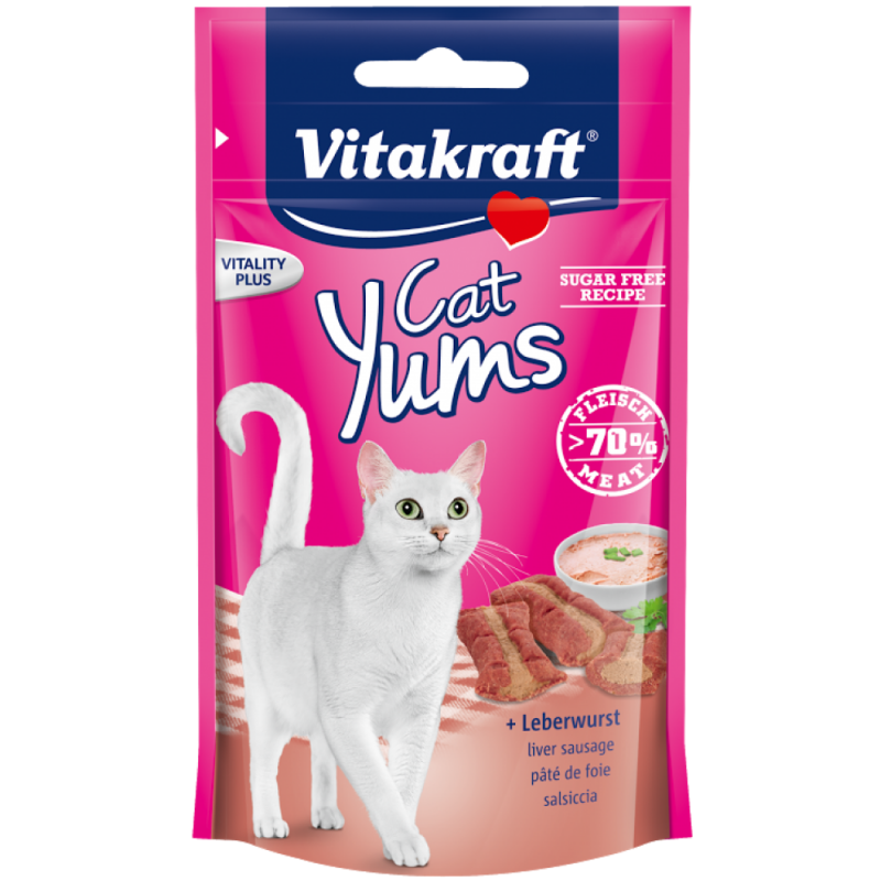 Vitakraft Yums Cat  - Liver sausage 40g